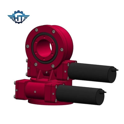 Модель SDE Dual Axis Small Slew Drive с матовым двигателем для системы слежения PV