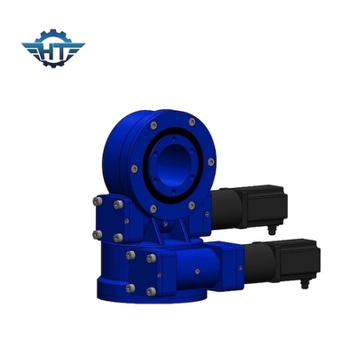Купить SDE17 Worm Gear Slew Drive With Gear Motor For Dual Axis Solar Tracking System online manufacture