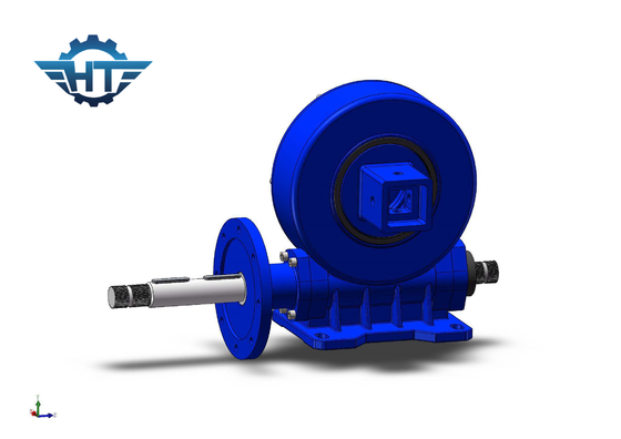 Купить Vertical Single Worm Slew Drive Gearbox With 230VAC Gear Motor For Solar Tracking System online manufacture