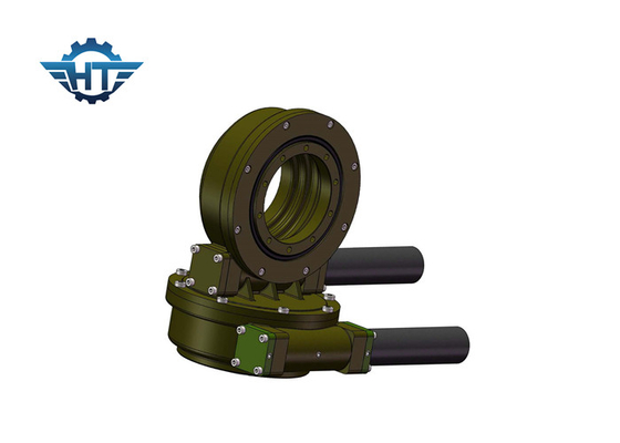 Купить Envelop Dual Axis Worm Gear Slew Drive With 12vdc Electrical Motor , Long Life online manufacture
