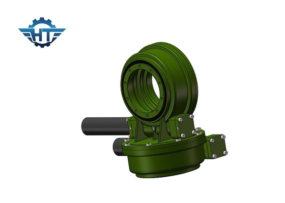 Купить Dual Axis Small Slew Drive With 24VDC Planetary Geared Motor For Solar Tracking System online manufacture