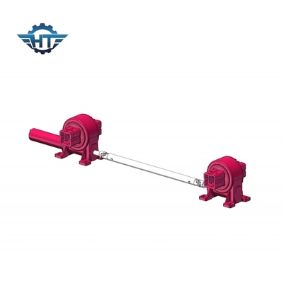 5' вертикальный червяк Gear Slew Drive с 900 Нм выходной крутящий момент и высокий задний тормозный момент